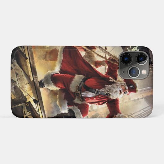 Pirate Santa Case-Mate iPhone Case (Achterkant (horizontaal))