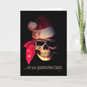 Pirate Santa Christmas-Kaart Feestdagen Kaart