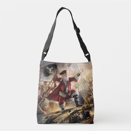 Pirate Santa Crossbody Tas (Achterkant)