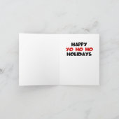 Pirate Santa Feestdagen Kaart (Binnen)