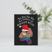 Pirate Santa Feestdagenkaart (Staand voorkant)