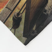 Pirate Santa Fleece Deken (Hoek)