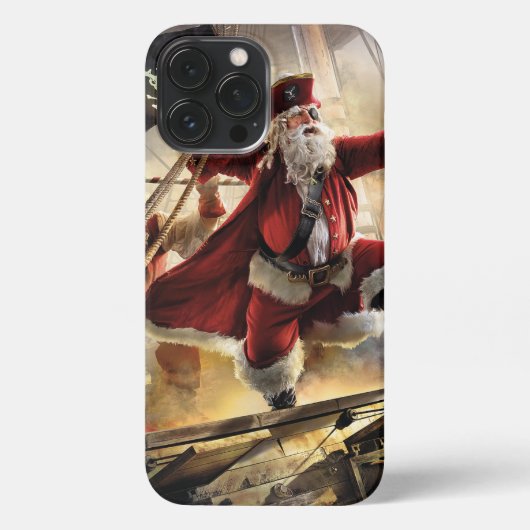 Pirate Santa iPhone Hoesje (Achterkant)
