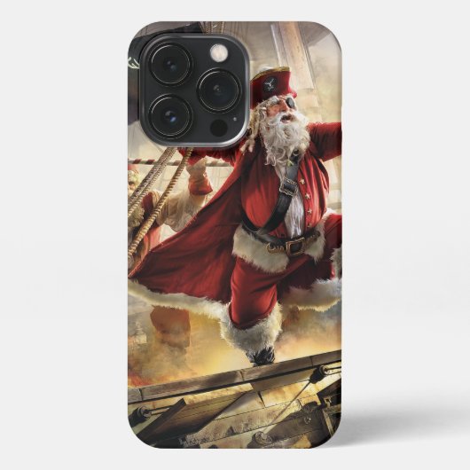 Pirate Santa iPhone Hoesje (Achterkant)