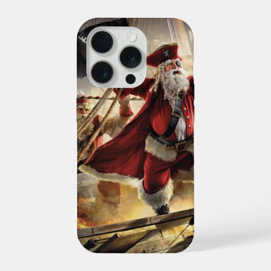 Pirate Santa iPhone Hoesje (Achterkant)
