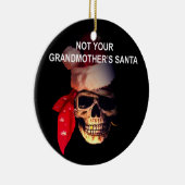 Pirate Santa Kerstversiering Keramisch Ornament (Rechts)