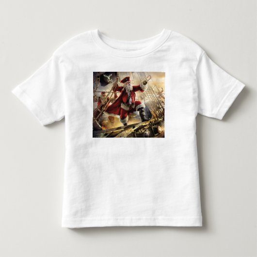 Pirate Santa Kinder Shirts (Voorkant)
