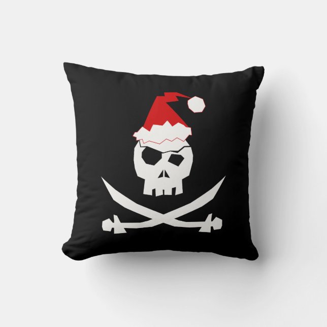Pirate Santa Kussen (Voorkant)