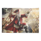 Pirate Santa Kussensloop (Achterkant-Links)