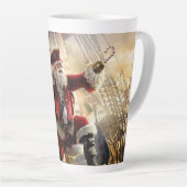 Pirate Santa Latte Mok (Rechterhoek)