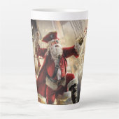 Pirate Santa Latte Mok (Voorkant)