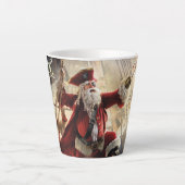 Pirate Santa Latte Mok (Voorkant)
