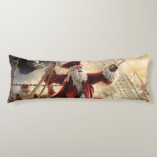 Pirate Santa Lichaamskussen (Voorkant)