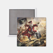 Pirate Santa Magneet (Voorkant / Achterkant)