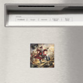 Pirate Santa Magneet (Insitu (Vaatwasser))