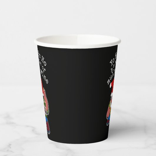 Pirate Santa Mulled Wine kerst Papieren Bekers (Links)