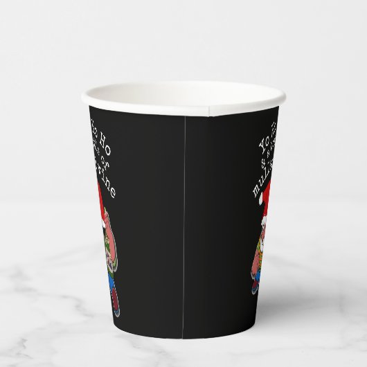 Pirate Santa Mulled Wine kerst Papieren Bekers (Rechts)