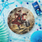 Pirate Santa Papieren Bordje (Feest)