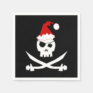 Pirate Santa Servetten