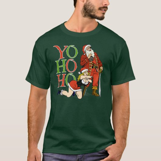 Pirate Santa Shirt (Voorkant)