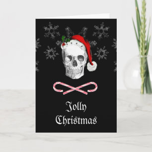 Pirate Santa Skull Jolly-kerstkaart Feestdagen Kaart