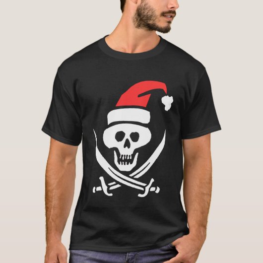 Pirate Santa T-shirt (Voorkant)