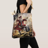 Pirate Santa Tote Bag (Dichtbij)