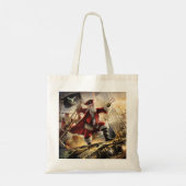 Pirate Santa Tote Bag (Achterkant)