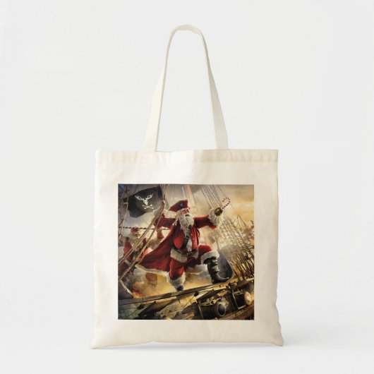 Pirate Santa Tote Bag (Voorkant)