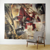 Pirate Santa Wandkleed (In Situ (horizontaal))
