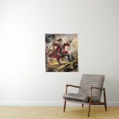 Pirate Santa Wandkleed (In situ)