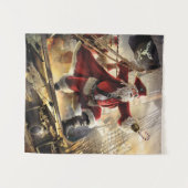 Pirate Santa Wandkleed (Voorkant (horizontaal))