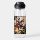 Pirate Santa Waterfles (Achterkant)