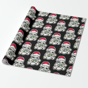 Pirate Santa Wrap Cadeaupapier