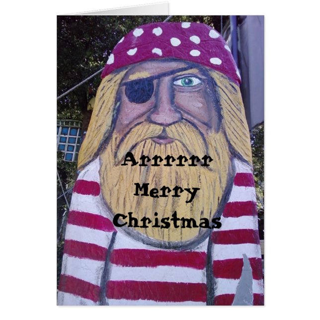 PIRATE SAYS ARRRRRRRRR MERRY CHRISTMAS (Voorkant)