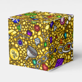 Pirate schatkist partij gunsten bedankdoosjes