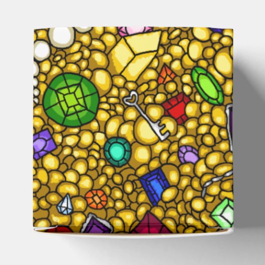 Pirate schatkist partij gunsten bedankdoosjes (Bovenkant)