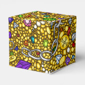 Pirate schatkist partij gunsten bedankdoosjes (Achterkant)