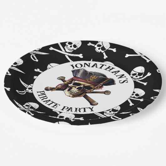 PIRATE SCHATTIGE Papier Bord (Gekanteld)