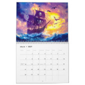 Pirate Schatzoektocht – Avotuurkalender Kalender (Mar 2027)