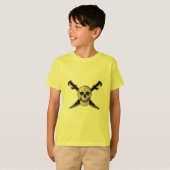 Pirate (Schedel) - Basic T-shirt voor kinderen (Voorkant volledig)