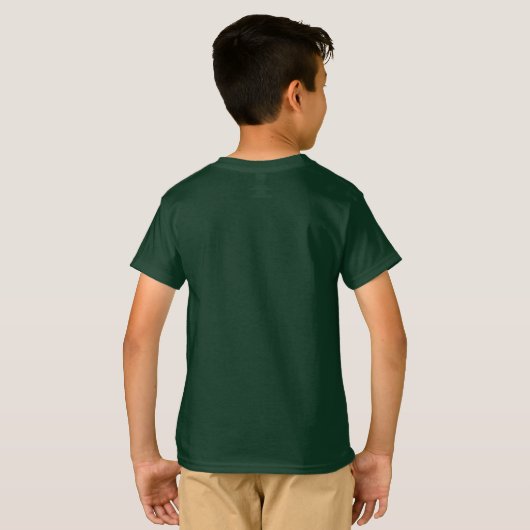 Pirate (Schedel) - Basic T-shirt voor kinderen (Achterkant volledig)