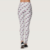 Pirate schedel met Kruisbeenderen/Leggins Leggings (Achterkant)