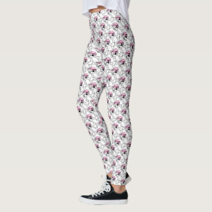 Pirate schedel met Kruisbeenderen/Leggins Leggings