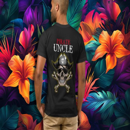 Pirate schedel Party UNCLE T-shirt