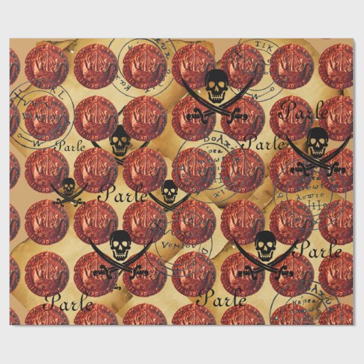 PIRATE SCHEPEN, SCHEEPVAARTUIGEN, SCHAKELAARS, TRE CADEAUPAPIER (Vlak)