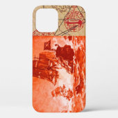 PIRATE SCHIP BATTLE / ANTIEK PIRATEN BEHANDELINGSK Case-Mate iPhone CASE (Achterkant)