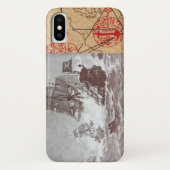 PIRATE SCHIP BATTLE / ANTIEK PIRATEN BEHANDELINGSK Case-Mate iPhone CASE (Achterkant)