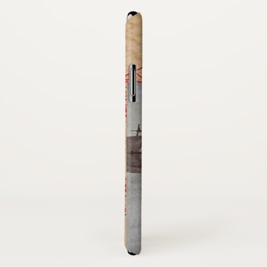 PIRATE SCHIP BATTLE / ANTIEK PIRATEN BEHANDELINGSK Case-Mate iPhone CASE (Achterkant / rechts)