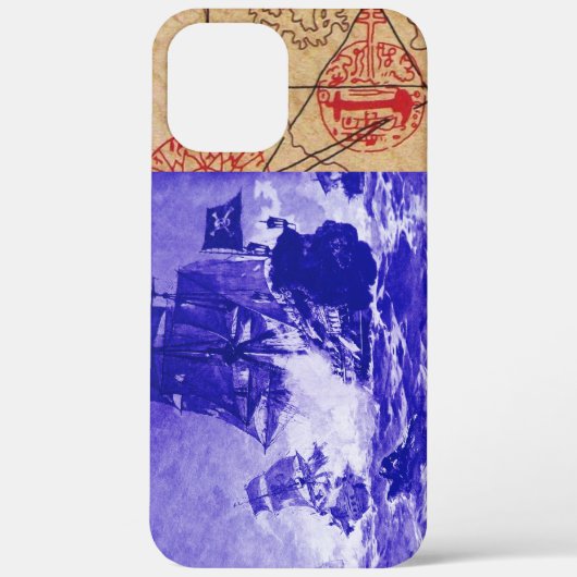 PIRATE SCHIP BATTLE / ANTIEK PIRATEN BEHANDELINGSK Case-Mate iPhone CASE (Achterkant)